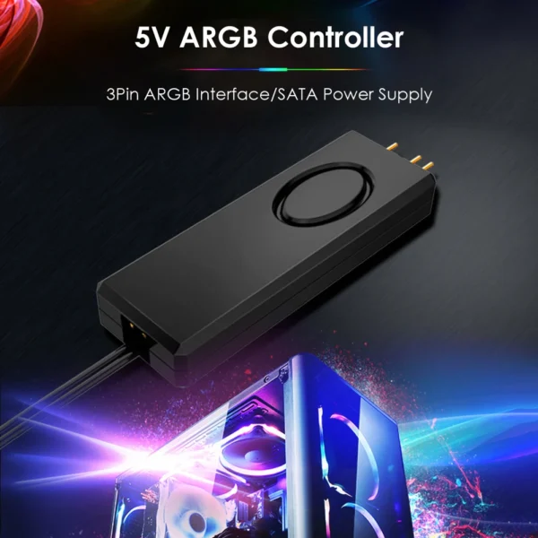 Power-Supply-Easily-Carrying-Lightweight-5V-ARGB-Controller-SATA-Pin-Gadgets-for-Chassis-Fan-LED-Strip-1.webp